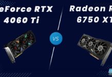 RTX 4060 Ti VS RX 6750XT Comparison