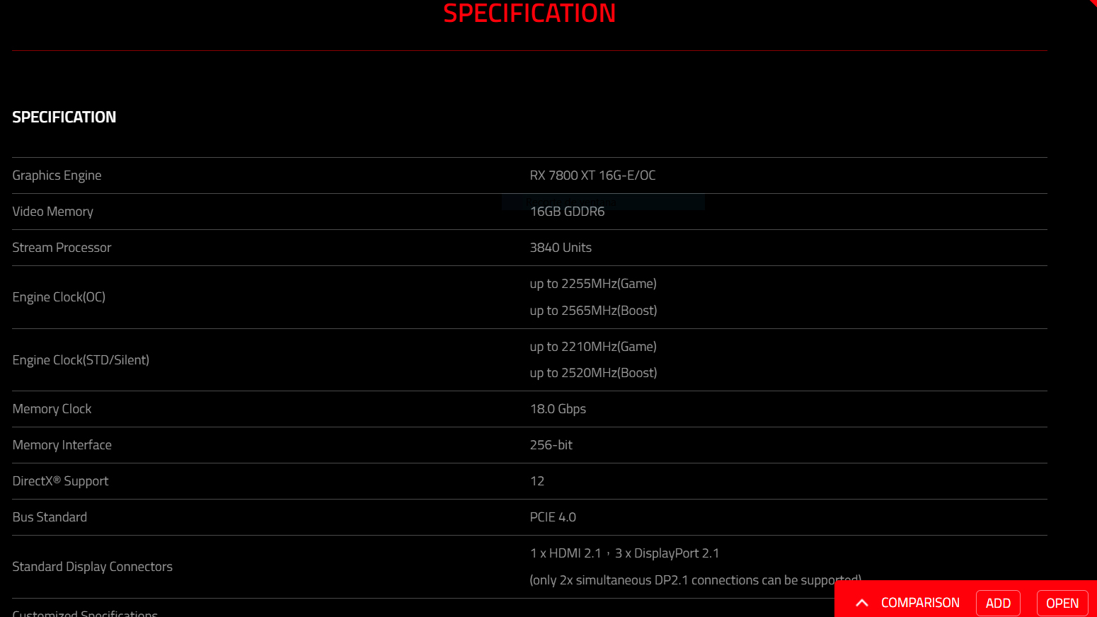 AMD Radeon RX 7800 XT specs revealed by accidental PowerColor listing -   News