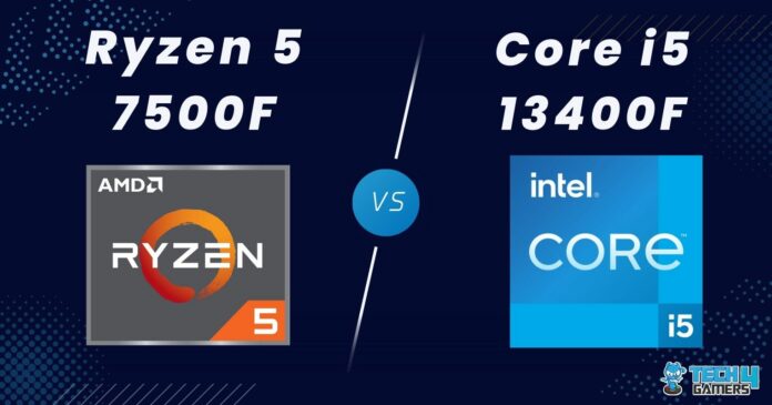 Ryzen 5 7500F Vs Core i5 13400F