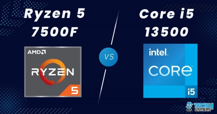 Ryzen 5 7500F Vs Core i5 13500
