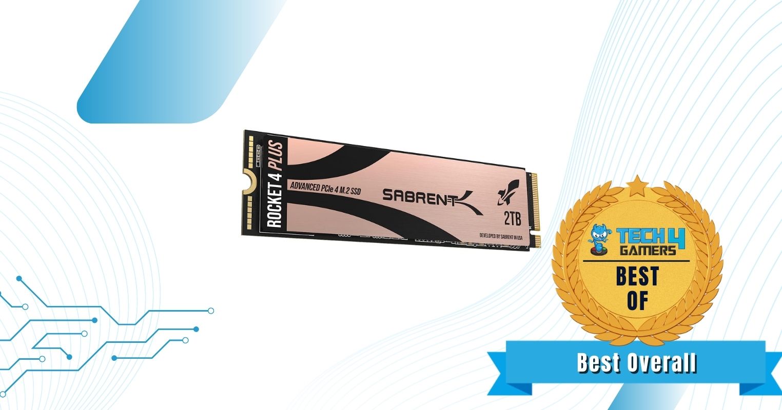 Sabrent Rocket 4 Plus 2TB - Best Overall M.2 SSD For Gaming