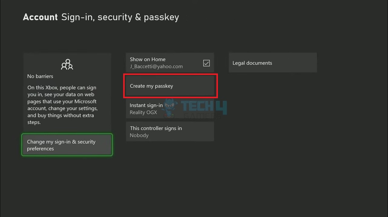 Sign, Security, & and Passkey