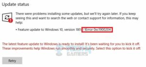 Windows Update Error 0xc1900204 [Our Quick Fixes] - Tech4Gamers