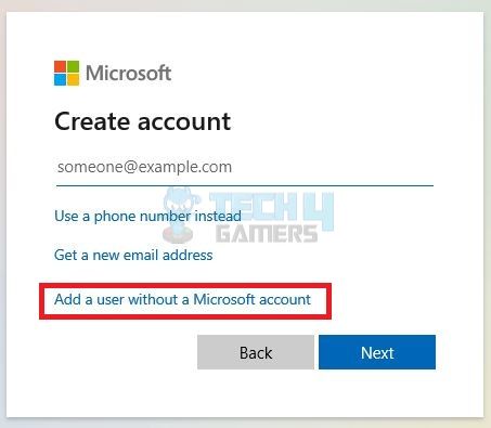 Without Microsoft Account
