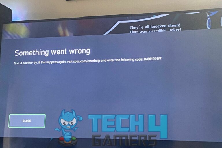 All of Our Tested Ways To Fix Xbox Error 0x801901f7 - Tech4Gamers