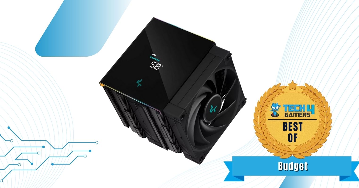 Best AM5 Budget CPU Cooler - DeepCool AK620 Digital