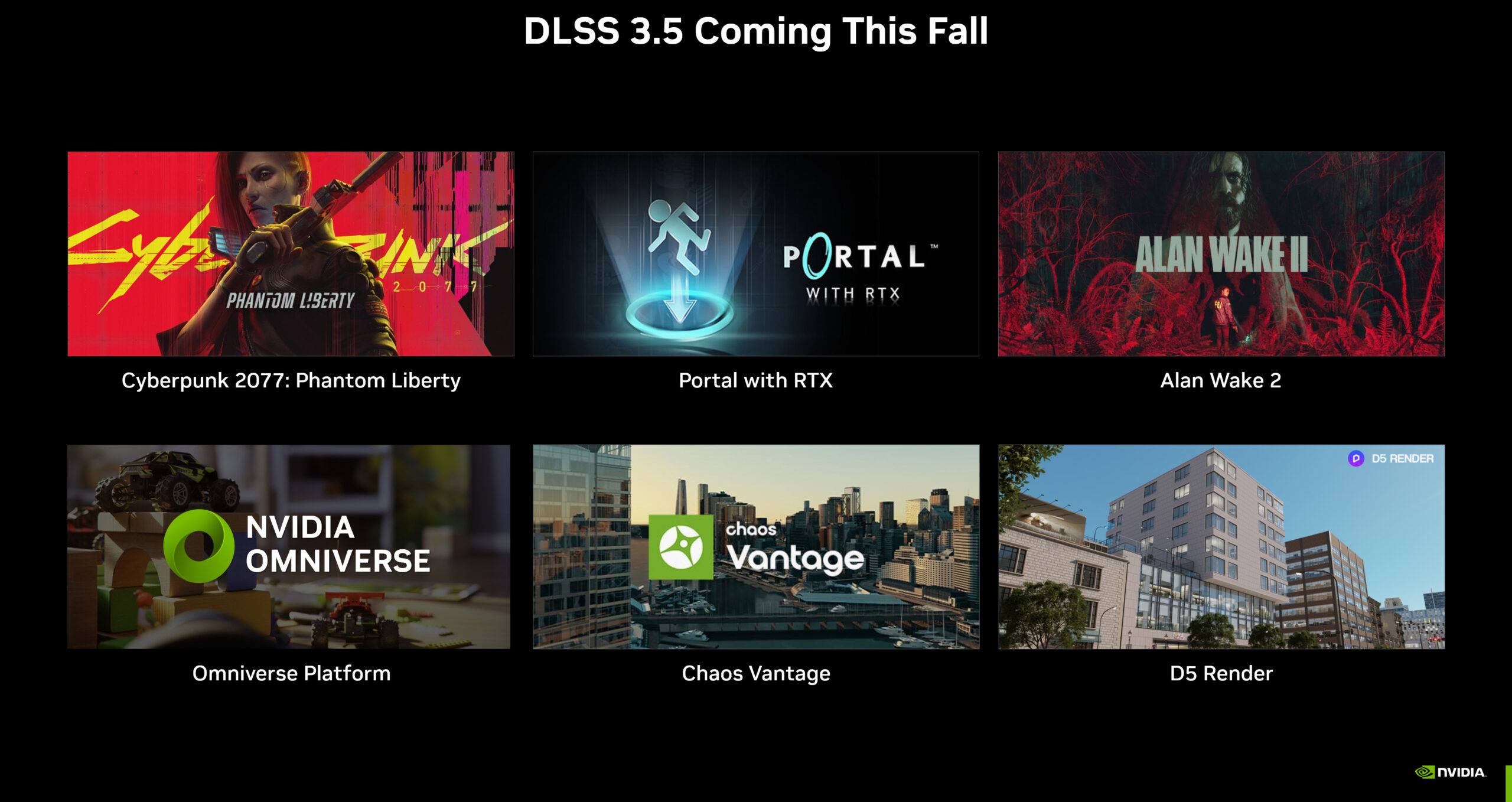 Nvidia DLSS 3.5 Games