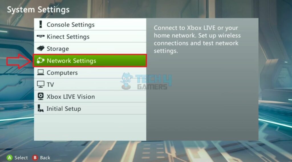 Network Settings In Xbox