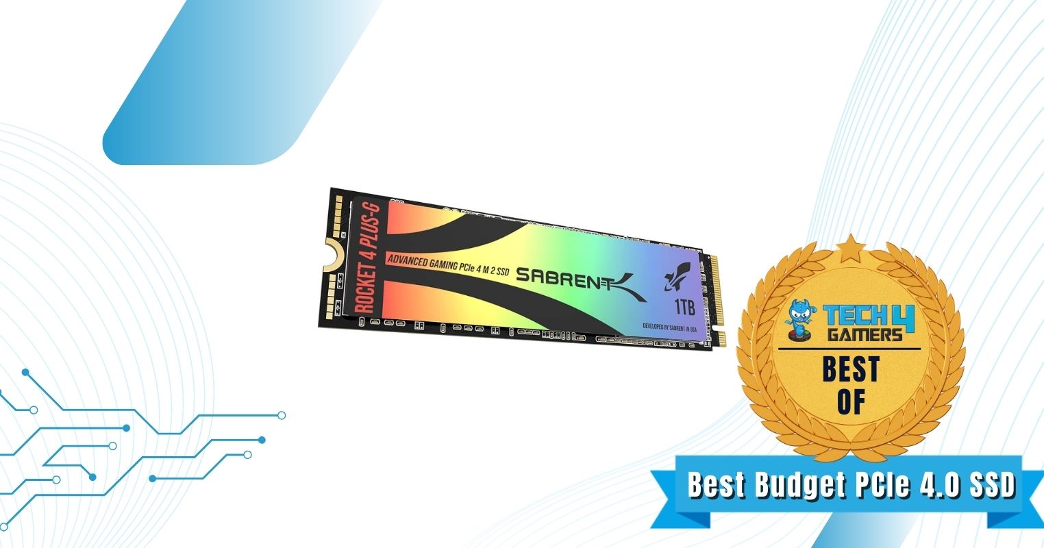Sabrent Rocket 4 Plus-G 1TB - Best Budget PCIe 4.0 M.2 SSD For Gaming