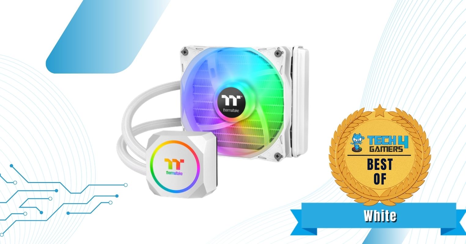 Best White 120mm AIO CPU Cooler - Thermaltake TH120 A-RGB Snow Edition