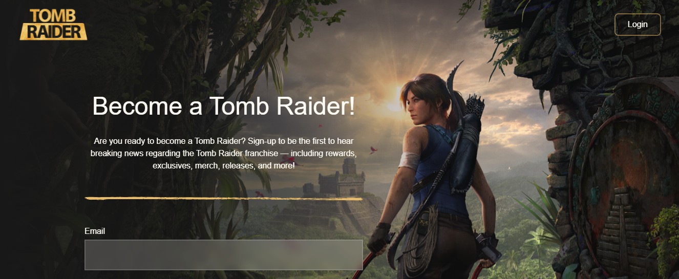 Tomb Raider Website