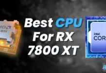 Best CPU For RX 7800 XT