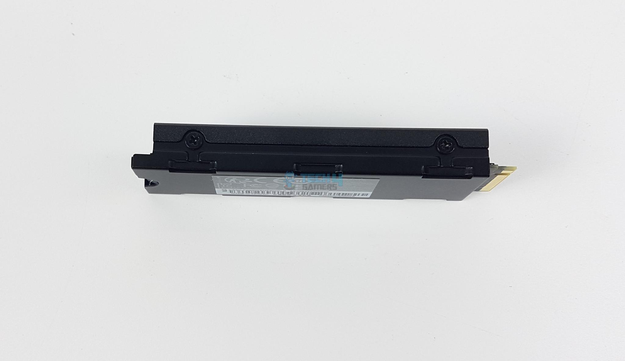 CORSAIR MP600 PRO LPX 2TB NVMe SSD — Side View