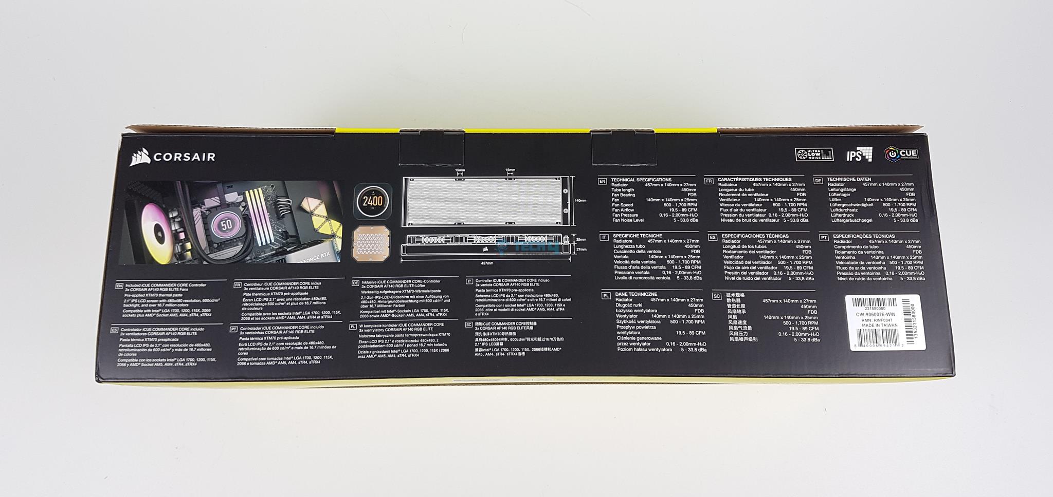 CORSAIR iCUE H170i Elite LCD XT — Packing Box 2 Copy