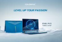 Colorful Evol P15 Gaming Laptop