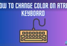 HOW TO CHANGE COLOR ON ATRIX KEYBOARD