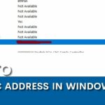 HOW TO FIND MAC ADDRESS IN WINDOWS 11