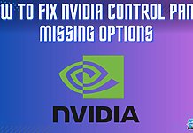 How To Fix NVIDIA CONTROL PANEL MISSING OPTIONS