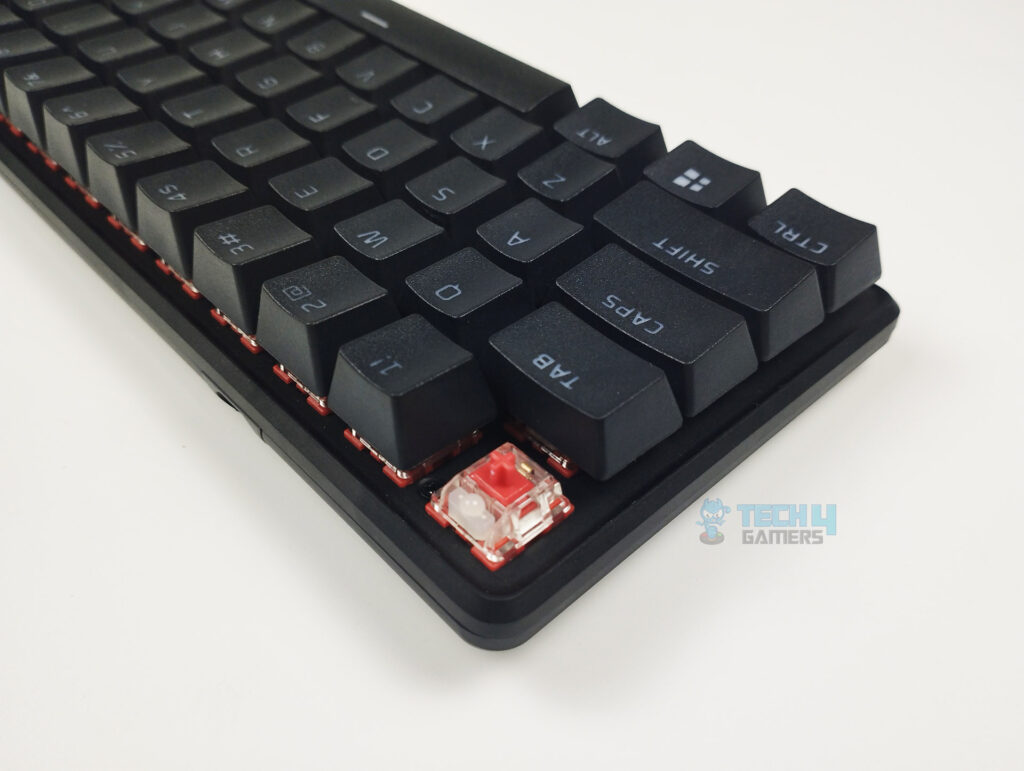 Red Linear Switches (Image By Tech4Gamers)