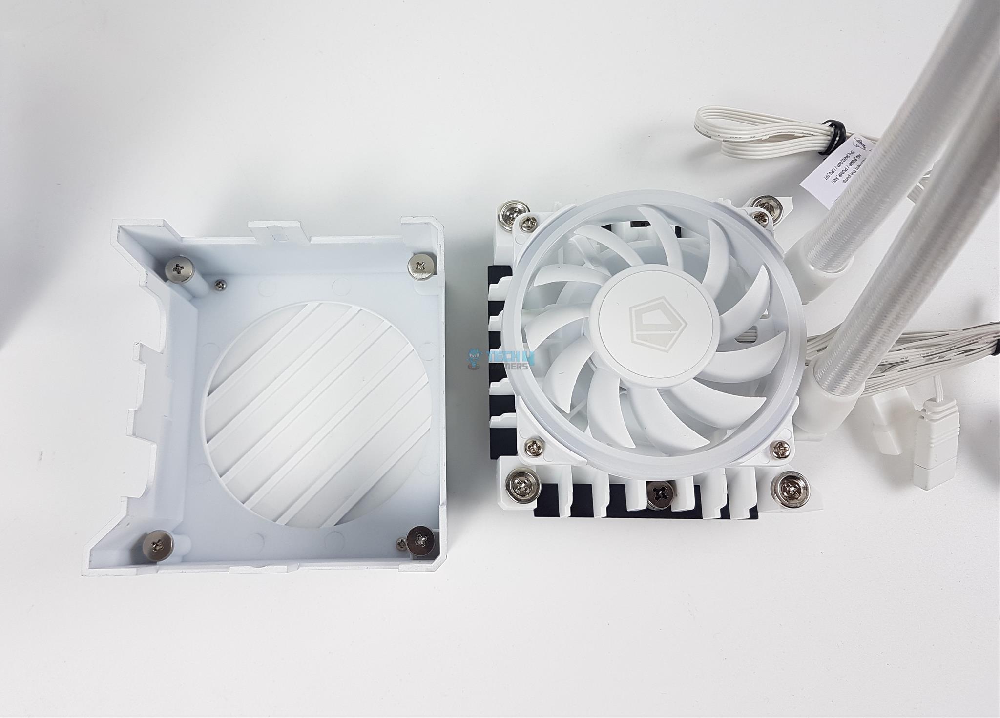 ID-COOLING DASHFLOW 360 XT LITE White Cooler — Block 4