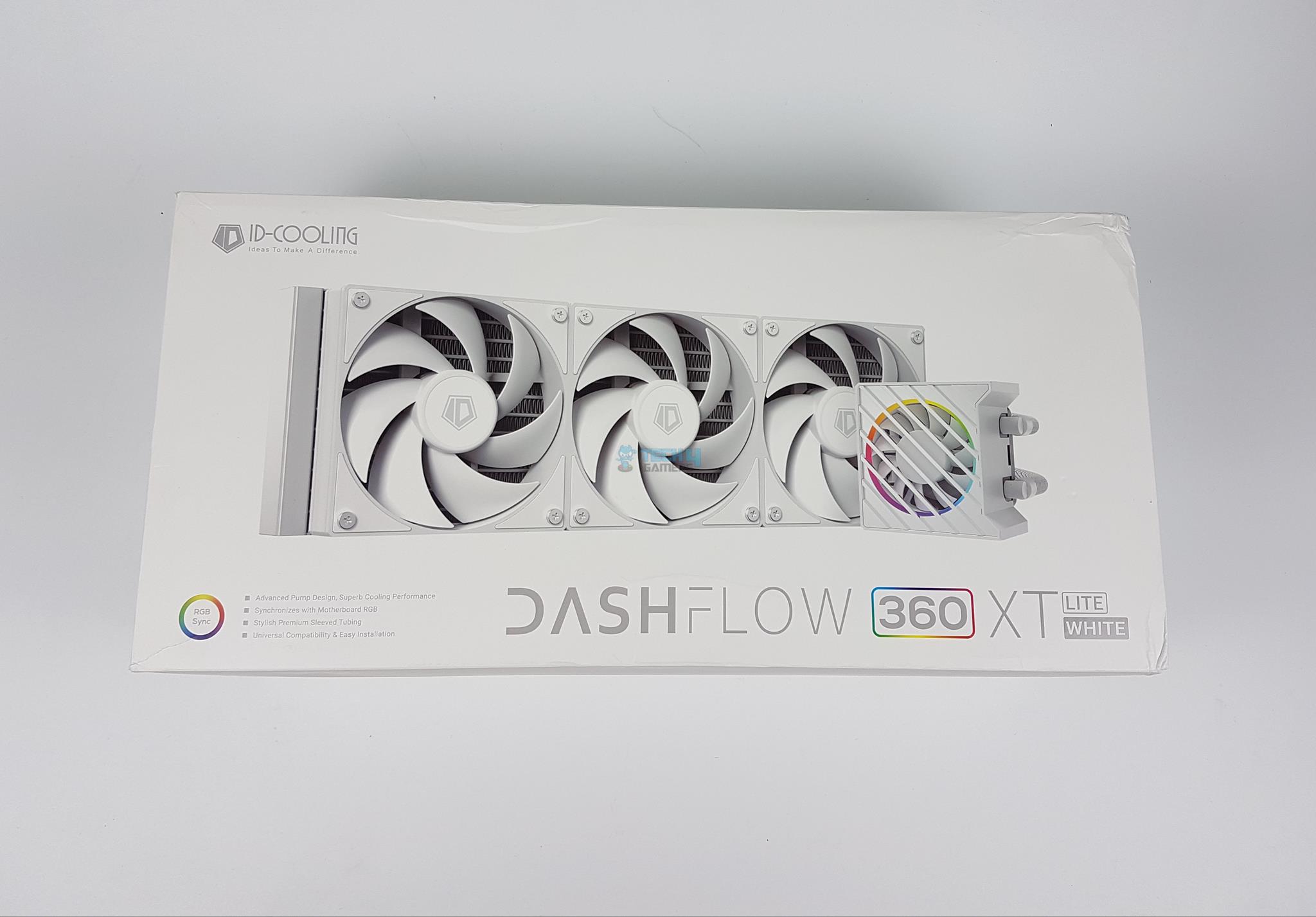 ID-COOLING DASHFLOW 360 XT LITE White Cooler — Packing Box 1