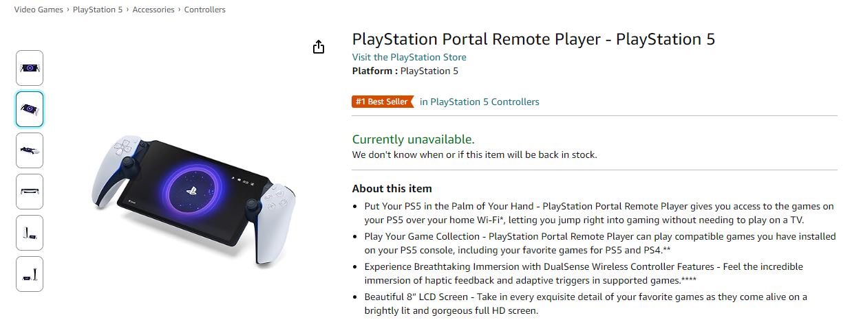 PlayStation Portal Amazon