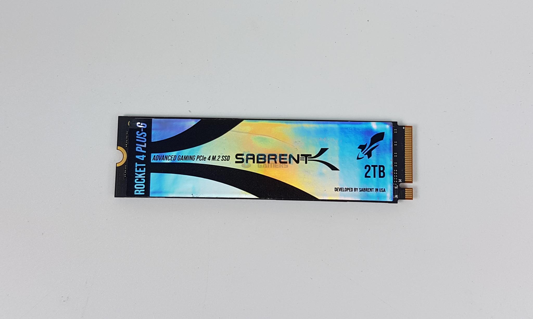 Sabrent Rocket 4 Plus G 2TB NVMe SSD — Front