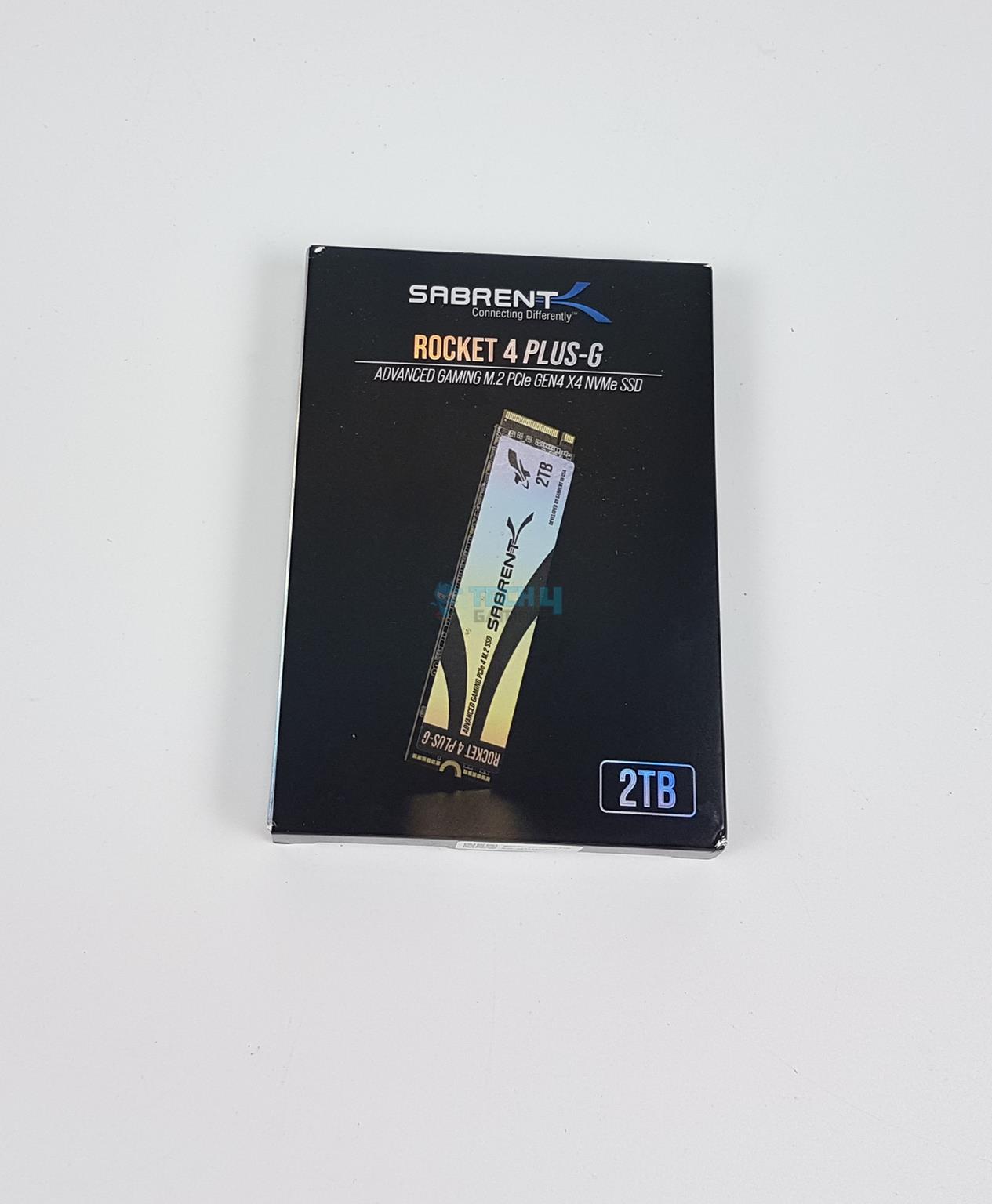 Sabrent Rocket 4 Plus G 2TB NVMe SSD — Packing Box 1