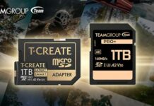 TEAMGROUP T-Create Expert SMART MicroSDXC PRO+ SDXC Memory Cards