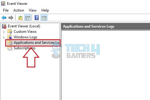 Applications And Services Logs in Event Viewer