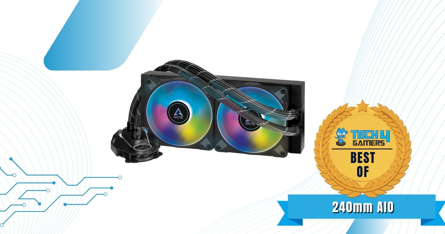 Best 240mm AIO Cooler For Ryzen 5 5600X - ARCTIC Liquid Freezer II 240 A-RGB