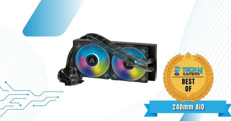 Best 240mm AIO Cooler For Ryzen 7 5800X - ARCTIC Liquid Freezer II 240 A-RGB