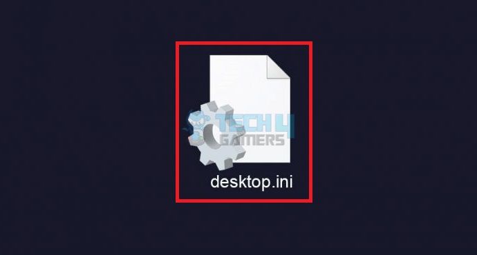Desktop,ini Folder