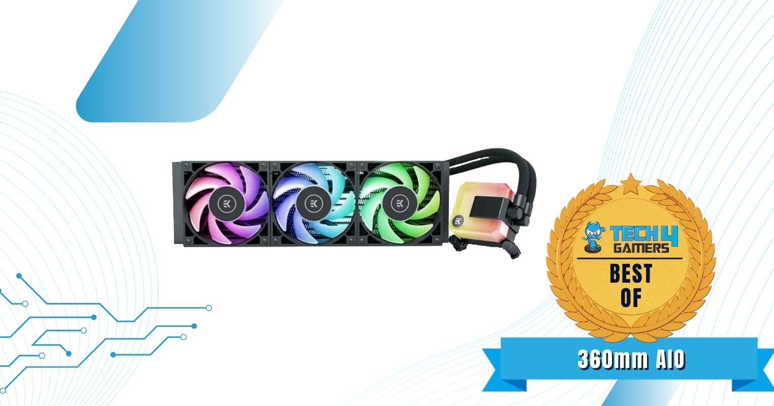 Best 360mm AIO Cooler For Ryzen 7 5800X - EK AIO 360 D-RGB