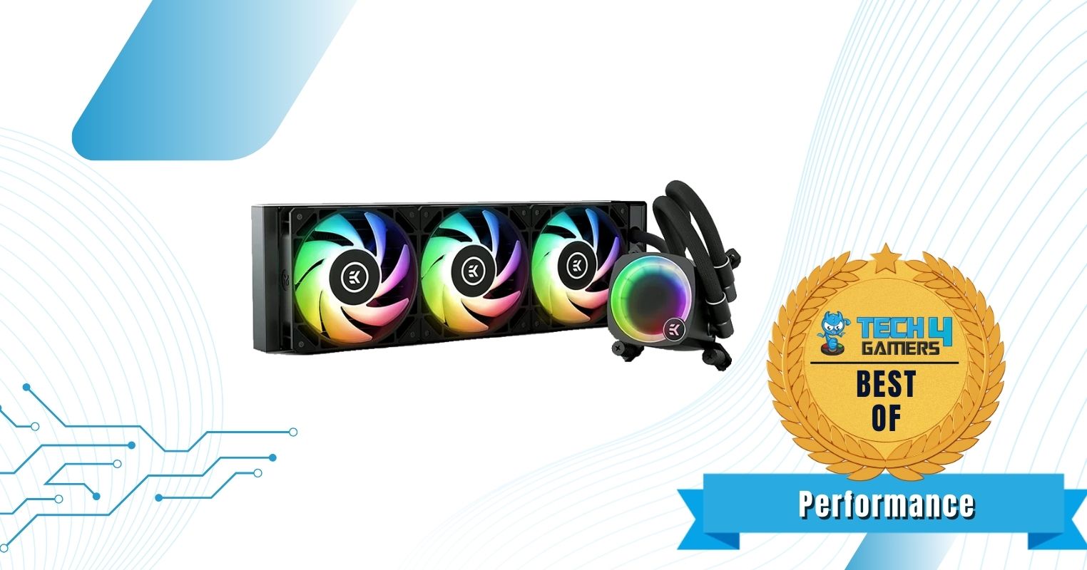 Best Performance CPU Cooler For i7-14700K - EK Nucleus AIO CR360 Lux D-RGB