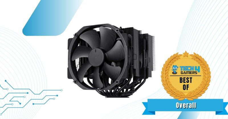 Best Overall CPU Cooler For Ryzen 9 7950X - Noctua NH-D15S Chromax.Black