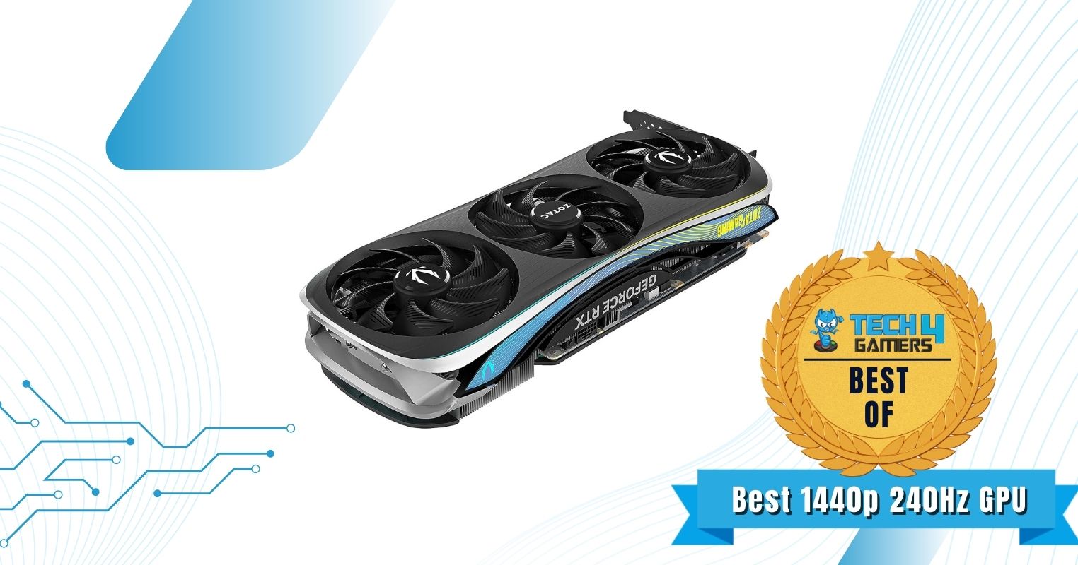 ZOTAC Gaming RTX 4080 16GB AMP Extreme AIRO- Best 1440p 240Hz GPU For Core i7-14700K