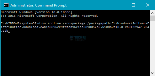 Image of command prompt 