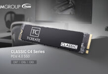 TEAMGROUP T-Create Classic C4 Series PCIe 4.0 SSD
