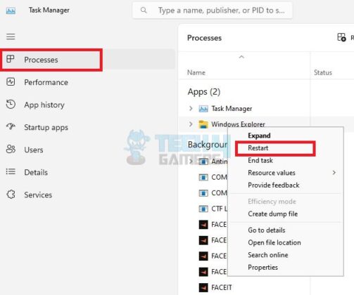 Our 5 Tested Ways To Fix File Explorer Crashing In Windows 11 - Tech4Gamers