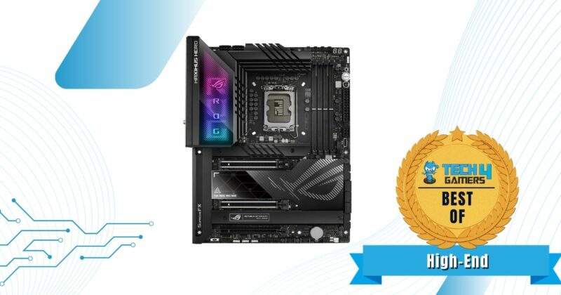 Best High-End Motherboard For i7-14700KF - ASUS ROG Maximus Z790 Dark Hero