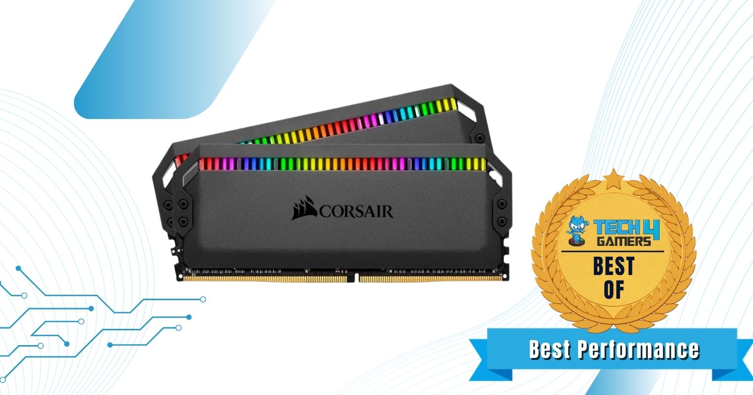 Corsair Dominator Platinum RGB 32GB (2x16 GB) DDR5-7200 CL34 - Best Performance RAM For i5-14600KF