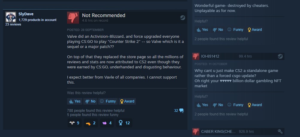Counter-Strike 2 Reviews