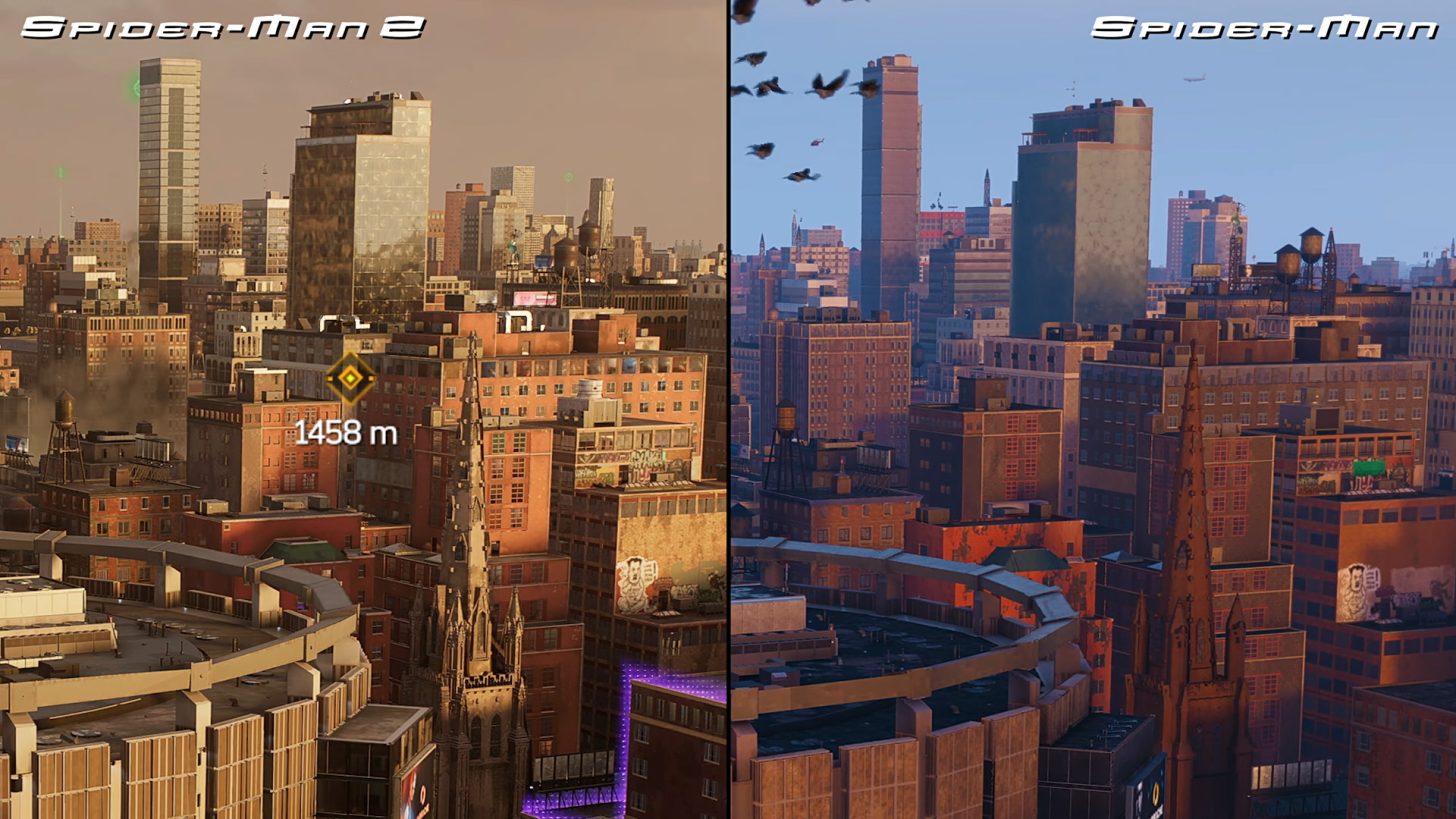 Spider-Man 2 Graphical Improvements