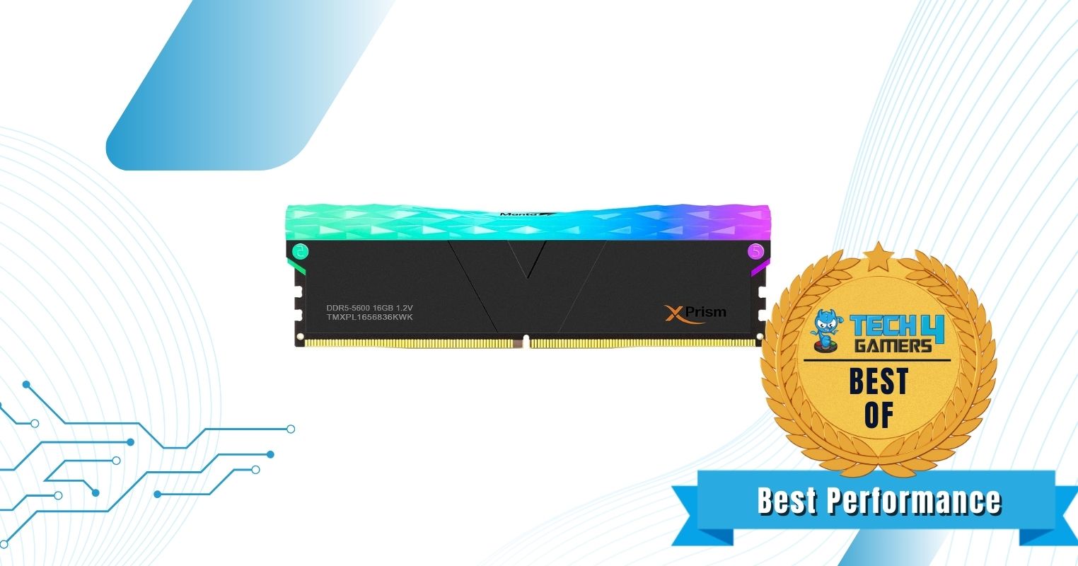 V-Color Manta XPrism 32GB (2x16GB) 7200MHz CL36 - Best Performance RAM For i9-14900KF