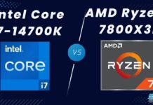 Core i7-14700K Vs Ryzen 7 7800X3D