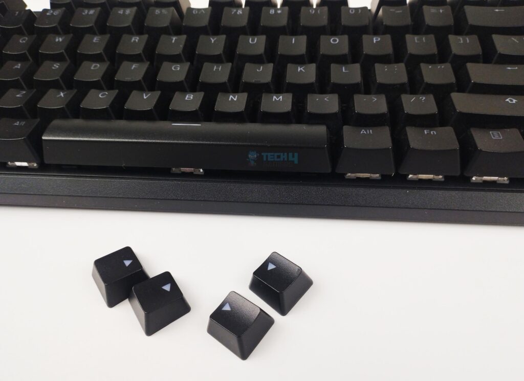 ABS Double-Shot Keycaps (Image By Tech4Gamers)
