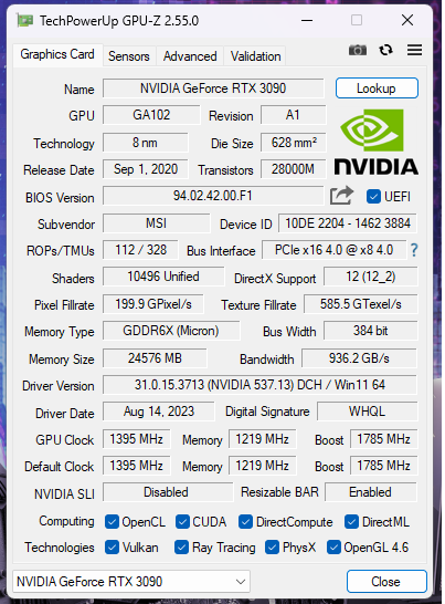 MSI MPG Z790 Carbon Max WiFi Motherboard — GPU Z.png