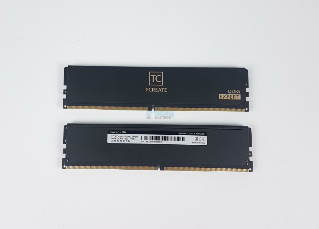 Teamgroup T-Create Expert DDR5 48GB 7200MHz CAS34 Kit — Side 1024x73