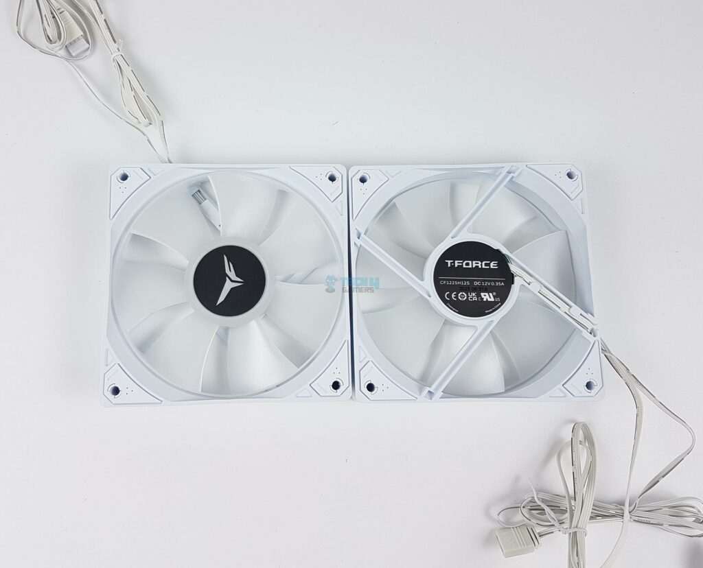 Teamgroup T-Force Siren DUO360 ARGB White CPU Cooler — Fan 1 1024x82